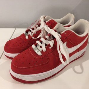 NIKE Air Force 1 in RED (Brand new)